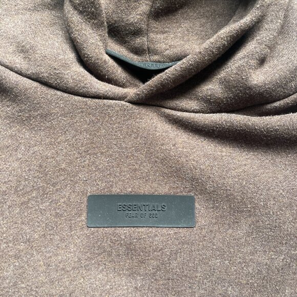 Essentials Fear of God Hoodie - Heather Brown - Picture 2 of 7